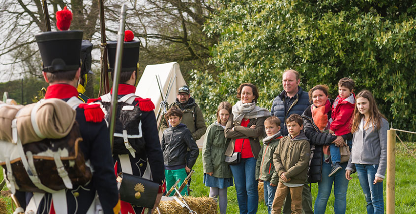 Animations du Domaine de la bataille de Waterloo à Braine-l’Alleud en Belgique