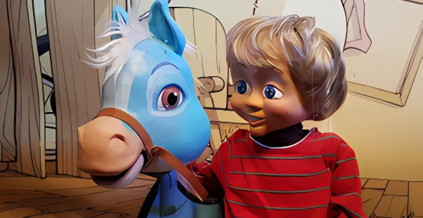 Spectacle de marionnette en famille "Noël au grenier" au théâtre Mariska à Lille