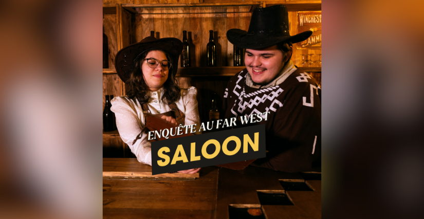  Escape room en famille : vivez l'aventure au far west "Saloon" chez Get Out Lille