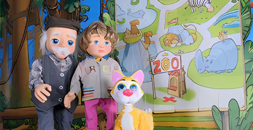 Spectacle de Marionnettes "La Girafe Bleue" au théâtre Mariska à Valenciennes