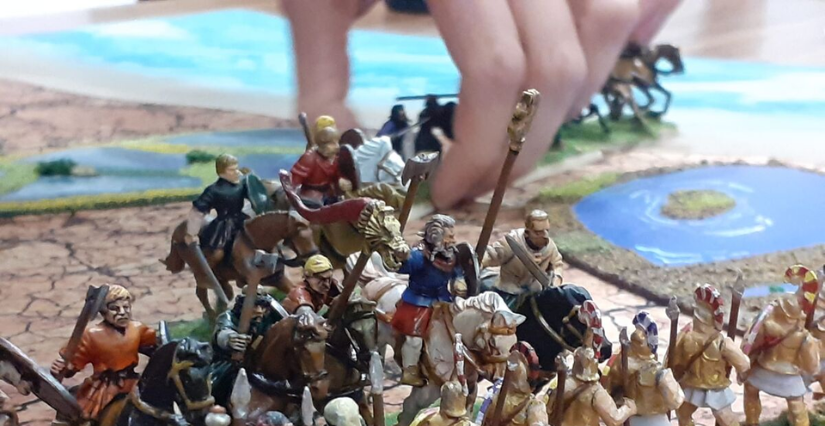Animation "Tournoi de figurines historiques" à Akéos-Musée-Parc archéologique, Douai