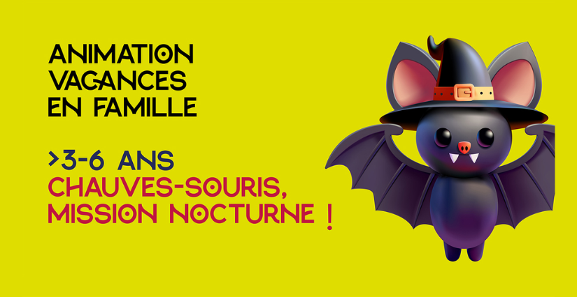 Animation "Chauves-souris, mission nocturne !" à la Cité Nature à Arras