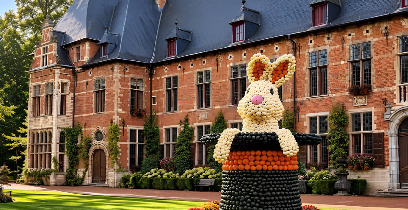 Visite d'Halloween "Pumpkimania" au château de Grand-Bigard (Belgique)