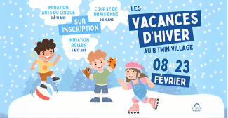 Les activités sportives des vacances d'Hiver au BTWIN Village de Lille