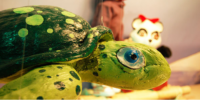 Marionnettes Mariska - spectacle L'île flottante