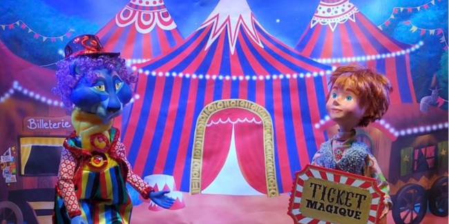 Spectacle "Un ticket pour le cirque" à la Barraca Zem
