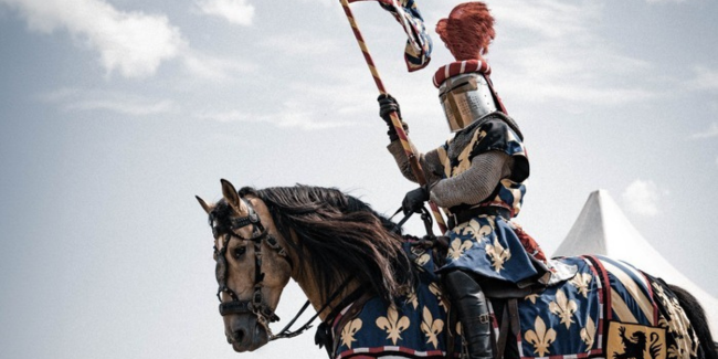 Tournoi de chevalerie à Comines