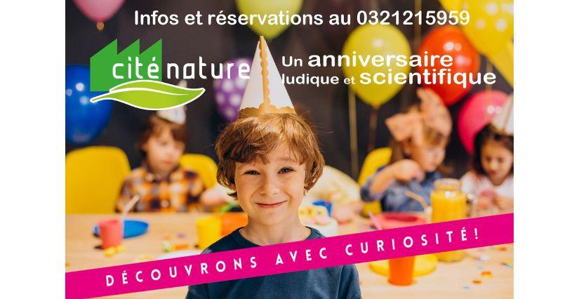 Un anniversaire ludique et scientifique à Cité Nature à Arras
