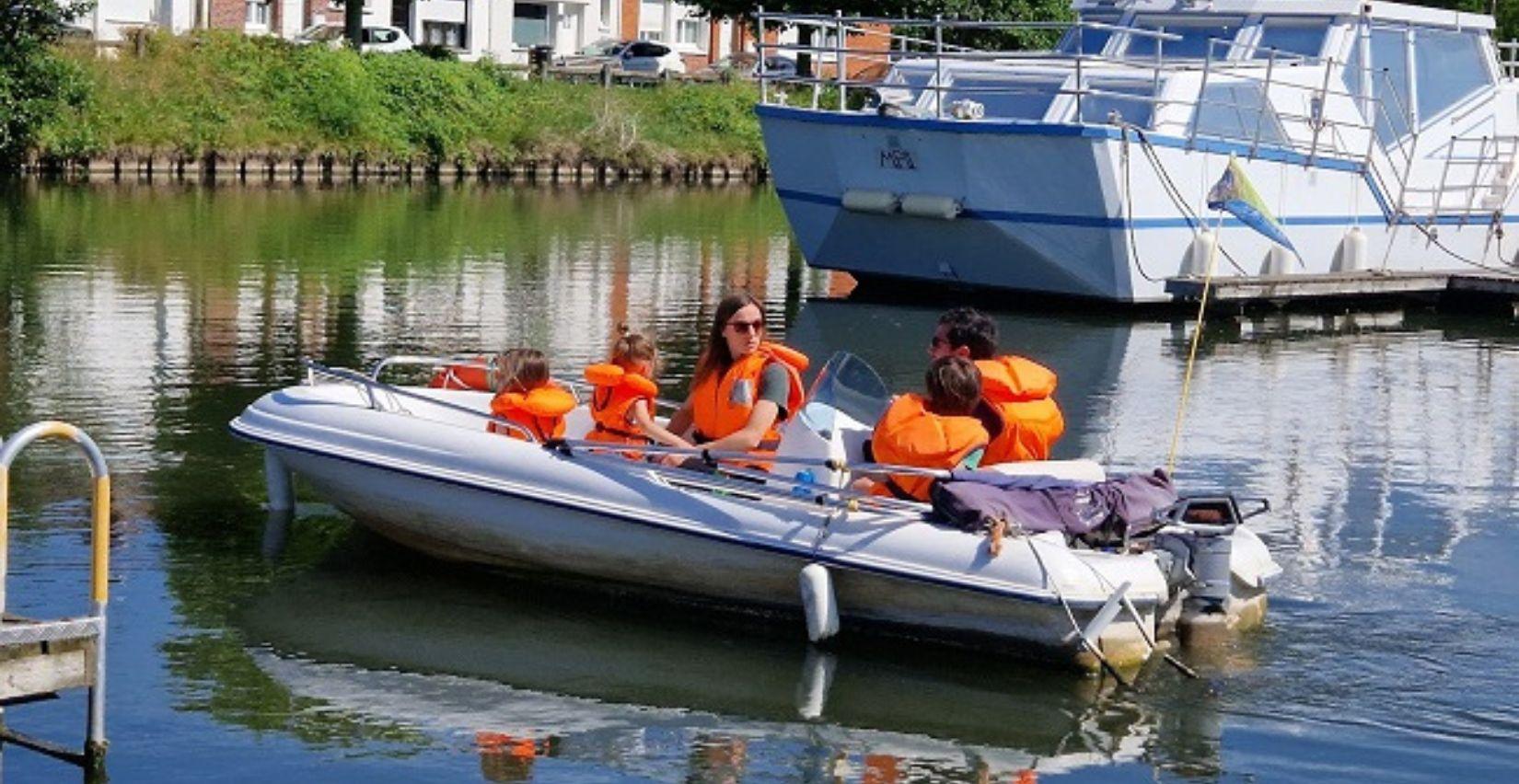 Le Port fluvial de la Porte du Hainaut, sur l'eau en famille!