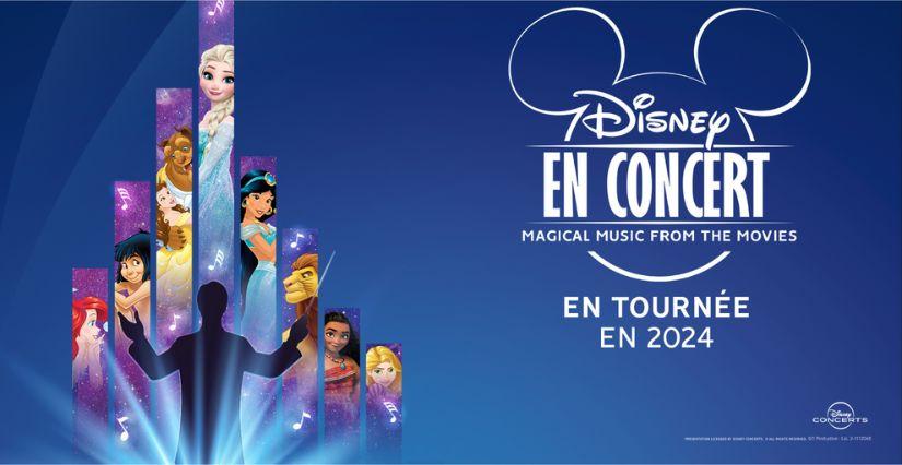 Spectacle familial Disney en concert au zénith de Lille