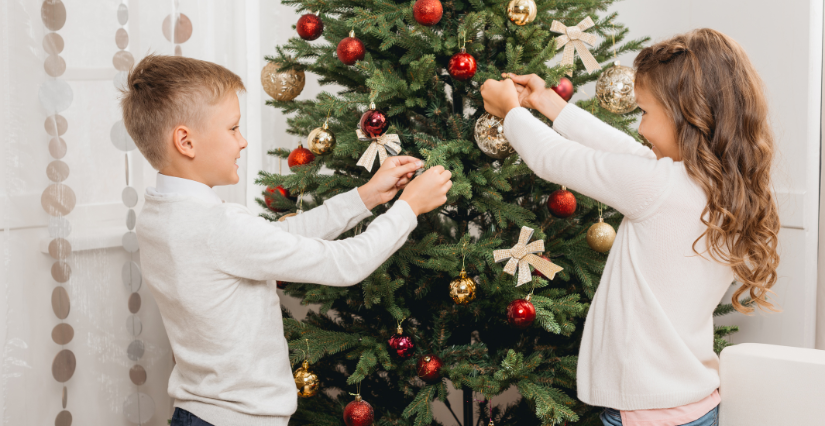 Décorons le sapin à la Cité Nature à Arras