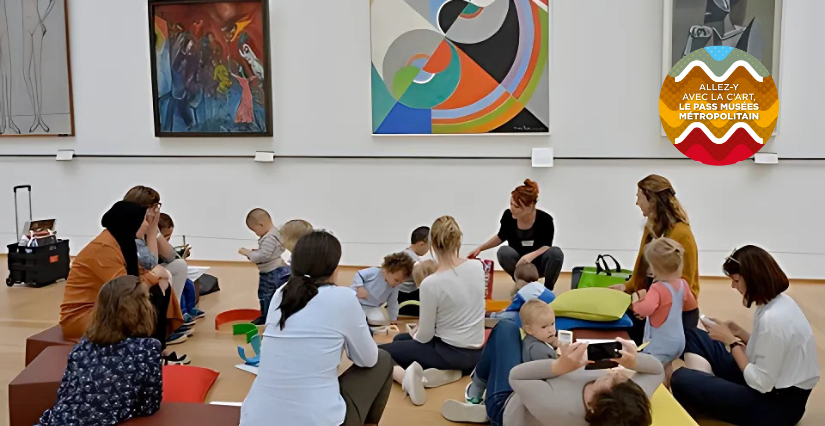 Visite des tout-petits au Palais des Beaux Arts de Lille