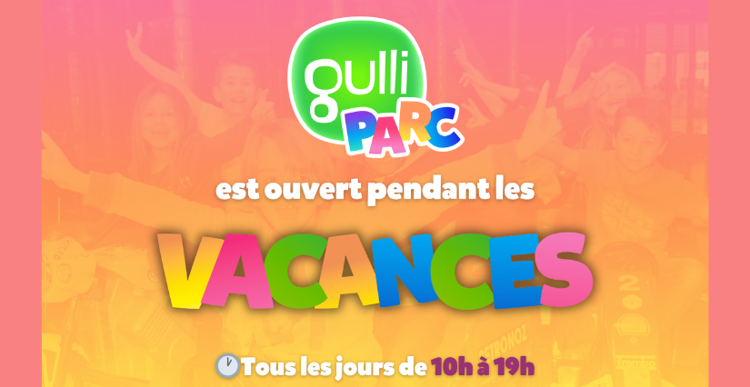 Les Gulli Parcs de Lomme et Vendeville ouverts pendant les vacances