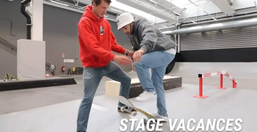 Stage de skateboard avec Décathlon au BTWIN Village à Lille