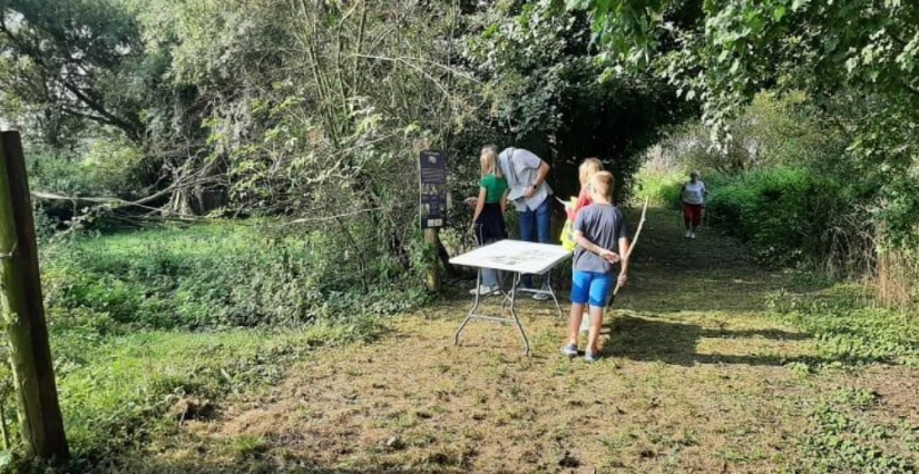 "Chasse au trésor, voyageons au cœur des pollinisateurs", Rendez-vous nature à La Gorgue, avec le Département du Nord