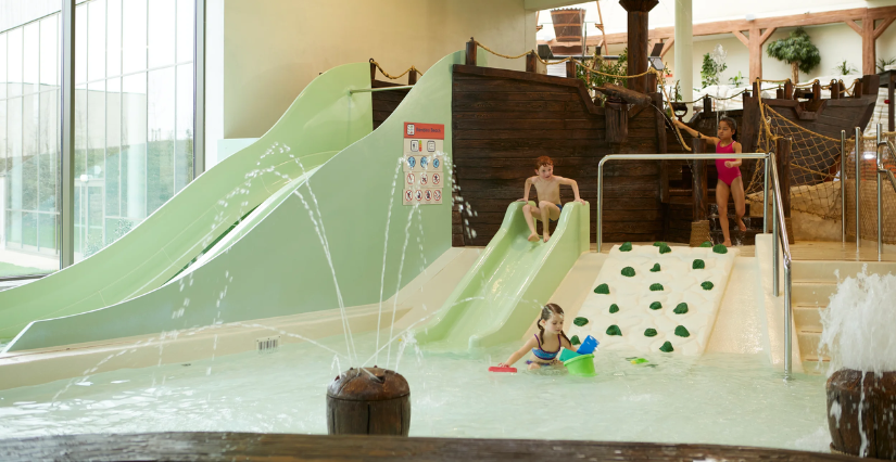 Le parc aquatique Aquapark à Bellewaerde