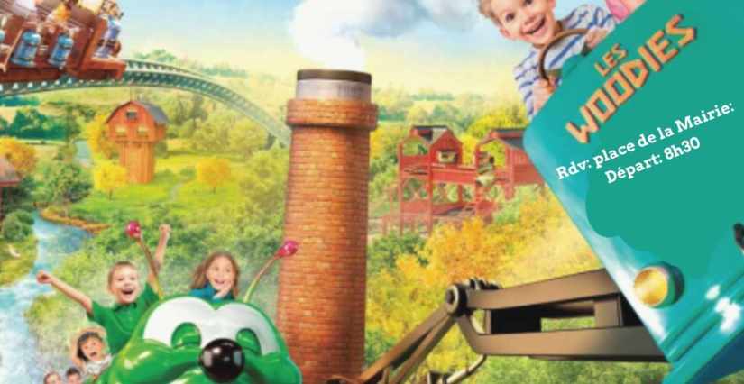 Sortie au parc d'attractions Bagatelle, avec le comité des fêtes d'Agny
