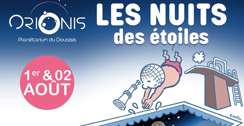 Les Nuits des Étoiles au Planétarium Orionis à Douai