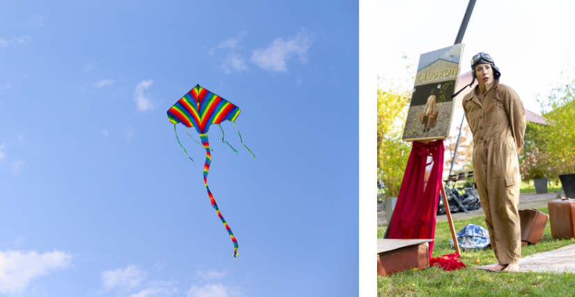 © DR / Cie 3 secondes Journées "La tête dans les étoiles" avec "Parc en Fête" au Louvre Lens