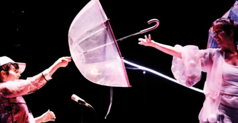 © Cie Les Ateliers de Pénélope Spectacle pour tout-petits "Flaque, pourvu qu'il pleuve !" au Grand Bleu à Lille