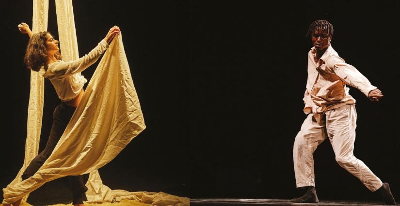 Spectacles de cirque "Cosmos et Mahamat" au prato à Lille
