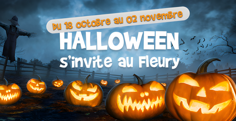 Halloween au Parc d'attractions Le Fleury près de Valenciennes