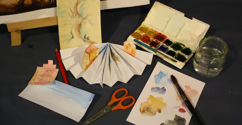  Atelier d'arts plastiques "Plume d'hiver" au Musée de Flandre à Cassel