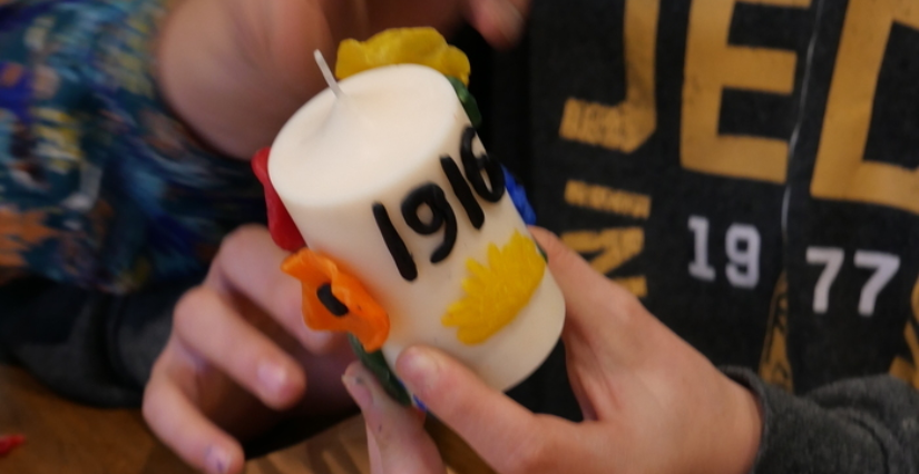 Atelier "Décoration de bougies" au Musée de la Bataille de Fromelles