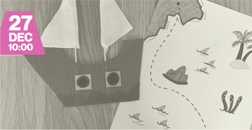 Atelier "Bateau pirate" à Utopia, Lille