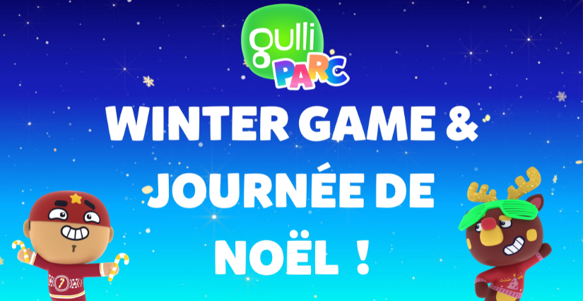 Winter Game dans les Gulli Parc de Lomme et Vendeville