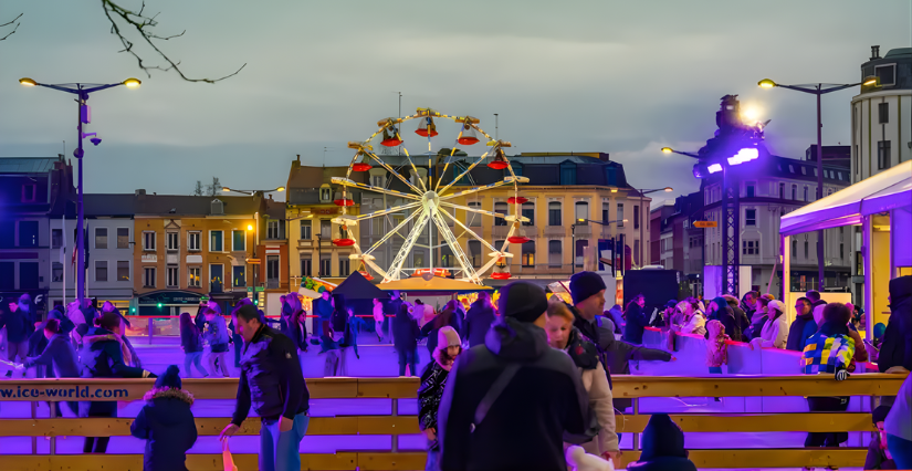 Patinoire de Noël à Roubaix