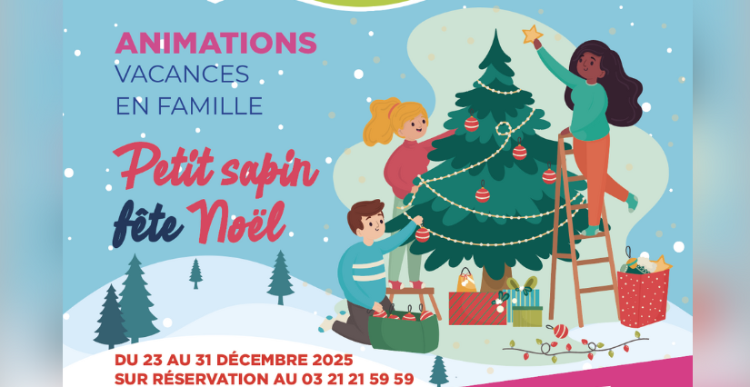 Animation famille "Petit sapin fête Noël" à la Cité Nature à Arras