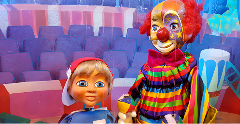 Spectacle de marionnettes en famille "1 2 3 en cirque" au théâtre Mariska à Croix