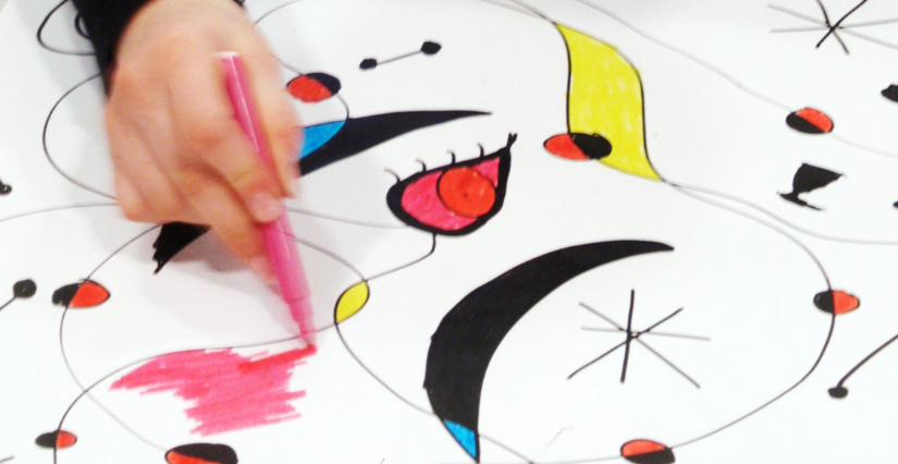 Ateliers "Coller" et "dessiner avec Miro" au musée Henri Matisse