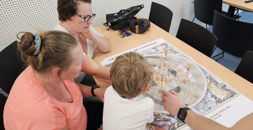 Atelier "Système Solaire" au Planétarium Orionis à Douai