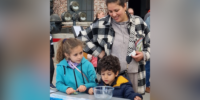 Les ateliers des galibots "Noir c’est noir" au Centre Historique Minier de Lewarde