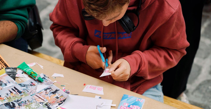 Atelier "Fanzine" à La Condition Publique à Roubaix