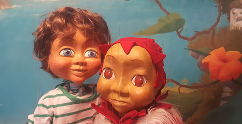 Spectacle de marionnettes en famille "Le maître des couleurs" au théâtre Mariska à Valenciennes