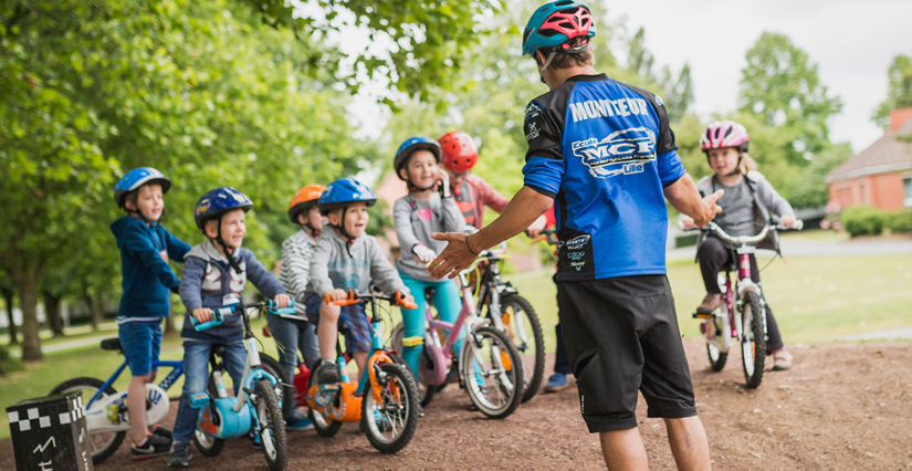 Stage de vélo "Loupiot" avec MCF au B'Twin Village à Lille