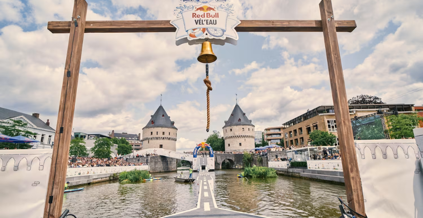 Course "Red bull Vél'eau" aux Près du Hem à Armentières