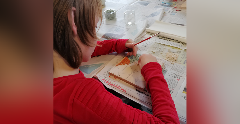 Atelier "Apprenti mosaïste" au Forum Antique de Bavay