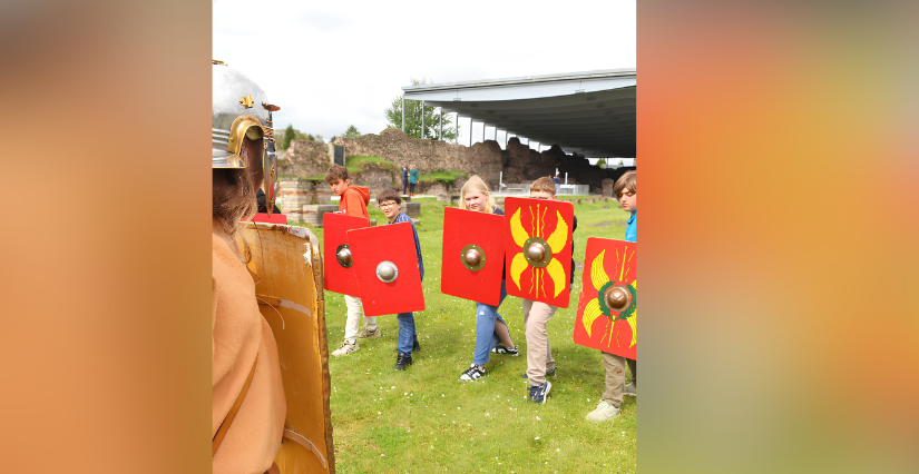 Atelier "Quand je serai grand, je serai gladiateur !" au Forum Antique de Bavay