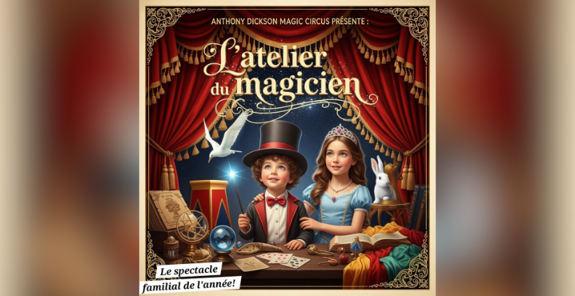 Spectacle "L'Atelier du Magicien" à La Comédie de Lille