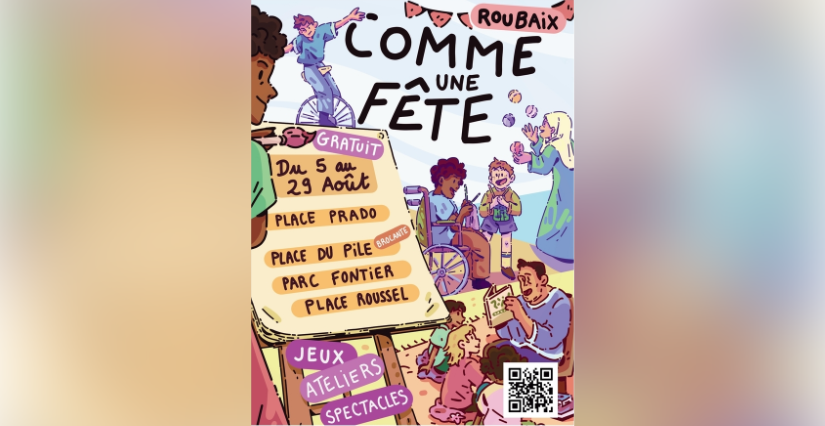 Journée festive en famille "Comme une Fête" à Roubaix