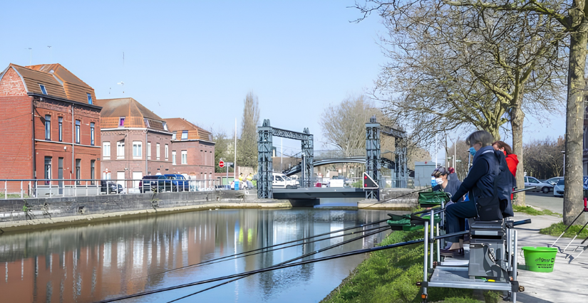 Initiation à la pêche pour les journées du patrimoine à Roubaix