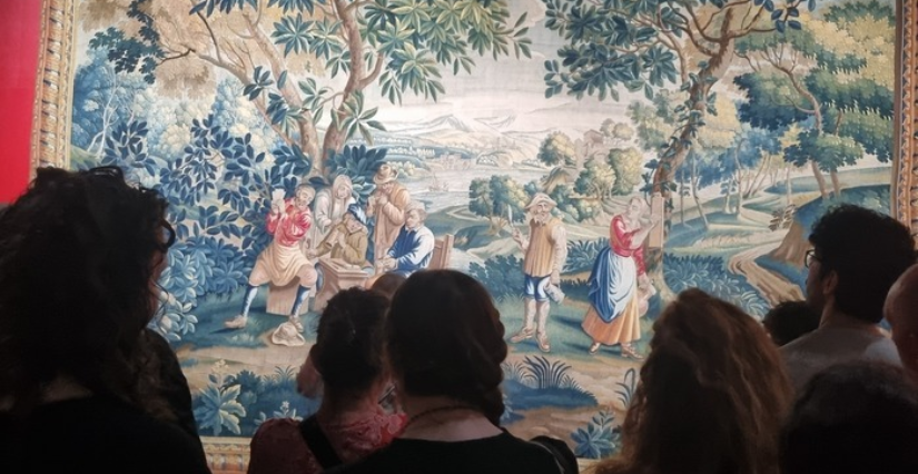 Visite guidée « Trésors de laine et de soie » au Louvre Lens