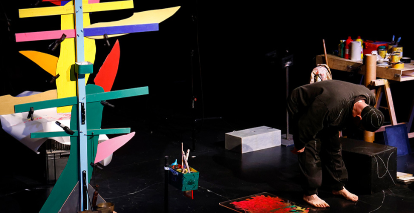 Théâtre et arts plastiques "Je ne veux pas dessiner un mouton !" au Grand Bleu à Lille